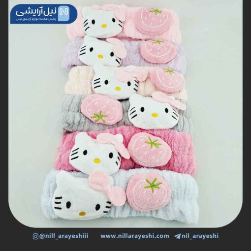 هدبند آرایشی حوله ای فانتزی