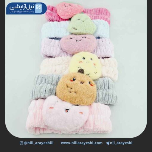 هدبند آرایشی حوله ای فانتزی