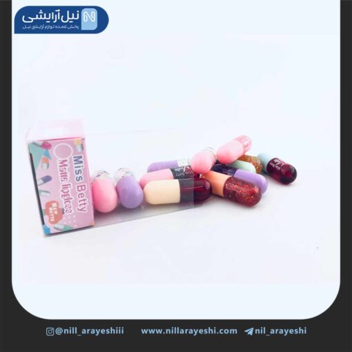 پک آرایشی لب کپسولی میس بتی کد 754