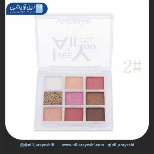 پالت سایه نه رنگ لامیلا کد 5099