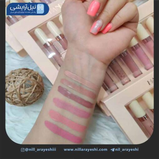پک رژلب مایع هندیان 6 عددی کد 0633