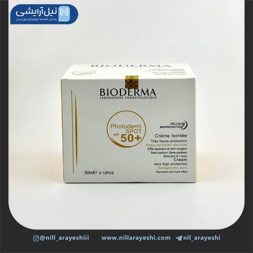 کرم ضد آفتاب بیودرما مدل فتودرم اسپات 30 میل spf50