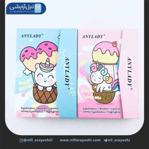 سایه کیفی آنی لیدی طرح یونیکورن کد 8624dg