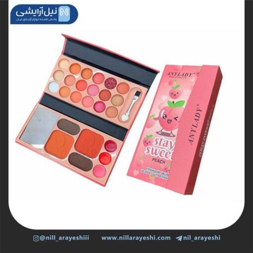 سایه کیفی انی لیدی طرح هلو و پرتقال کد 8614fb