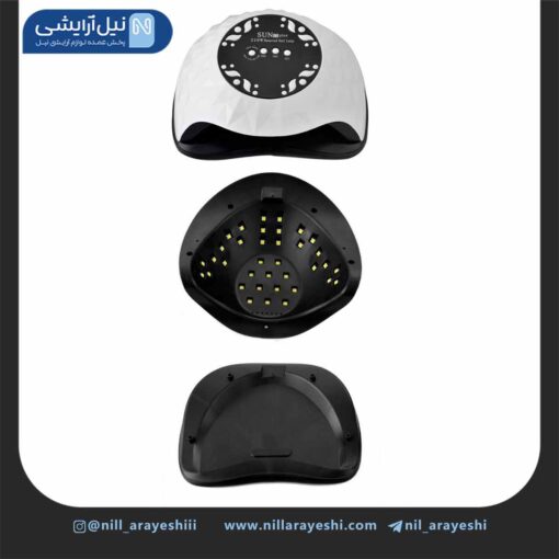 دستگاه یووی 2 در 1 ال ای دی سان پلاس مدل C5