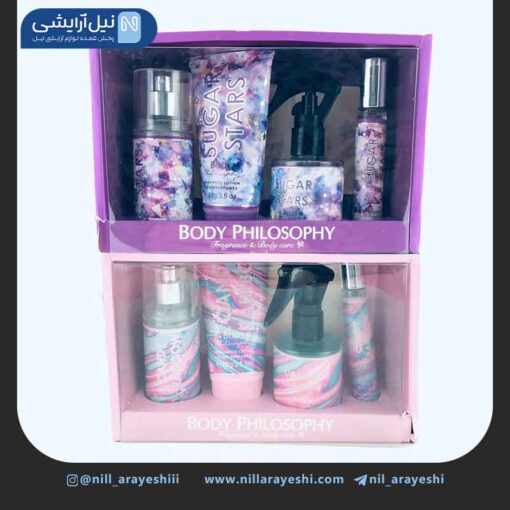 ست عطر و لوسیون بادی فیلوسوفی 4 عددی کد 024