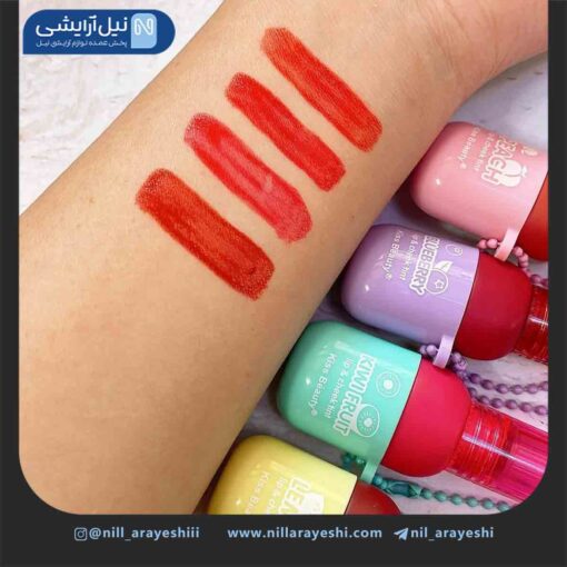 تینت لب میوه ای طرح بطری زنجیره دار کیس بیوتی کد 03-70196