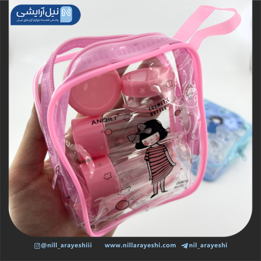 ست مسافرتی شش تیکه طرح دختر انجیلی کد 1500
