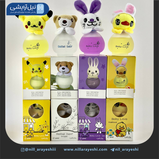 ادکلن کودک عروسکی 50 میل