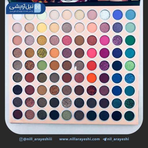 پالت سایه 90 رنگ‌ طرح دختر آیگودکو کد