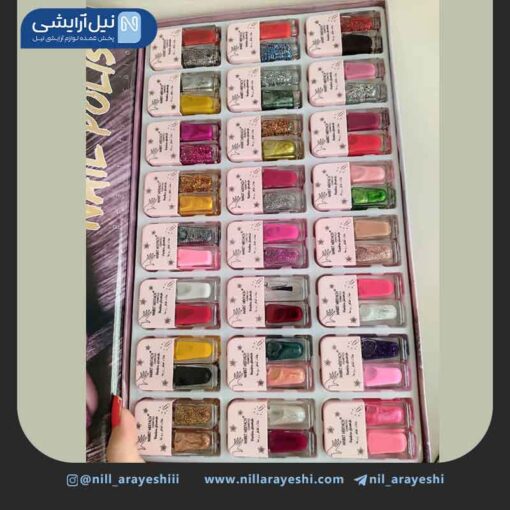 لاک دوقلو مارکت مکیاچ کد w49 