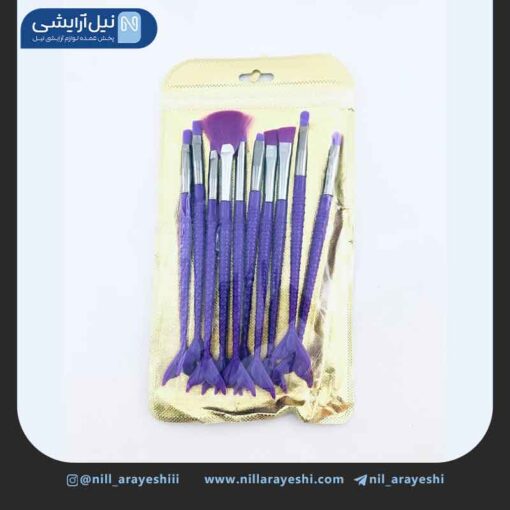 براش 10 تیکه نئونی پری دریایی