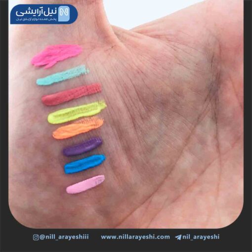 خط چشم رنگی پاستیلی هولد مورنینگ کد N563