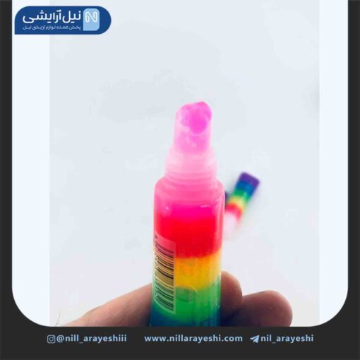 لیپ گلاس رنگین کمانی ایمن آف نوبل کد L300