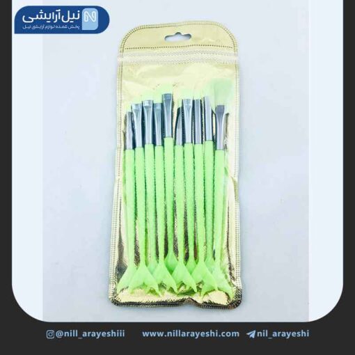 براش 10 تیکه نئونی پری دریایی