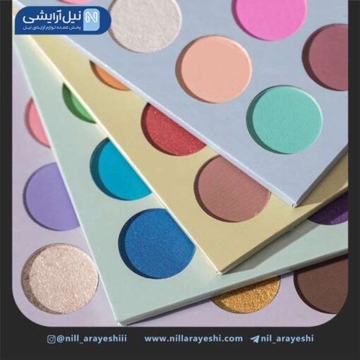 پالت سایه 64 رنگ چرخشی بیوتی گلزد