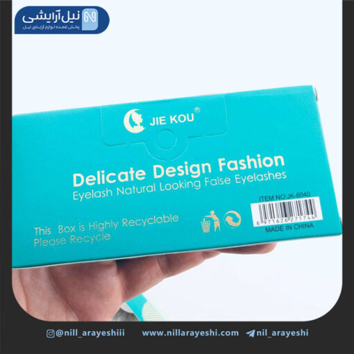 پک مژه مصنوعی 8D جی کو 10 جفتی کد jk-6040