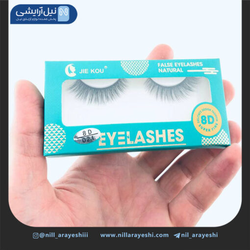 پک مژه مصنوعی 8D جی کو 10 جفتی کد jk-6040