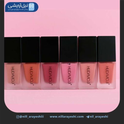 رژگونه مایع پمپی هدی موجی کد BQ-006