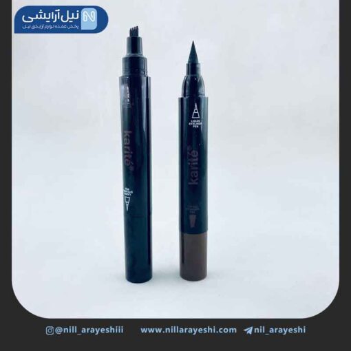 خط چشم و هاشور ابرو دو کاره کاریته
