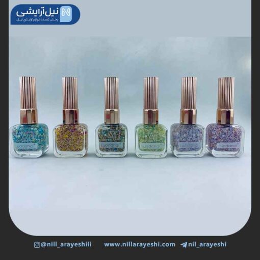 لاک ناخن رنگین کمانی یودانچی کد 2-2847