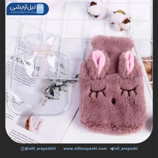 کیسه آبگرم پشمی طرح خرگوش