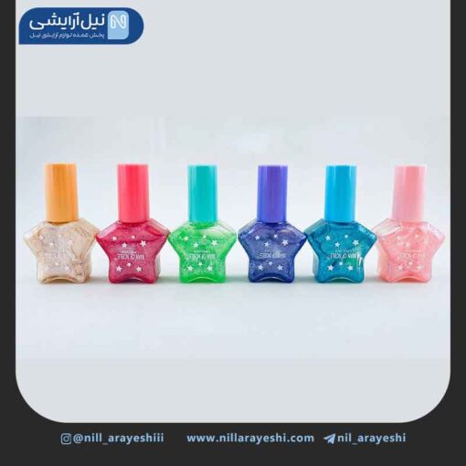 لیپ گلاس شاین دار ستاره ای ایمن آف نوبل کد E9036