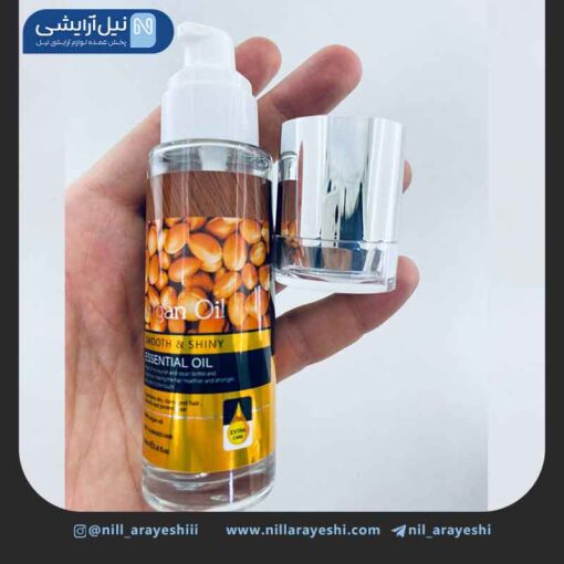 روغن مو آرگان مدل Smooth & shiny حجم 80 میل