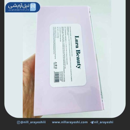پالت سایه 43 رنگ لورا بیوتی طرح کیبورد کد ES410A