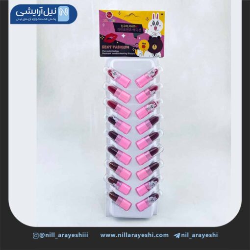 پک رژ لب جامد فشنگی لیدانشو طرح میشا کد 5-3220