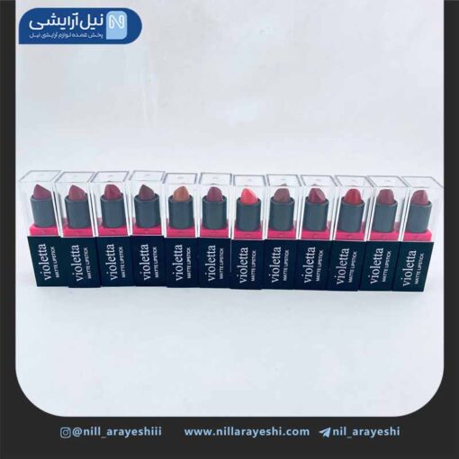 رژ لب جامد ویولتا کد Rj005
