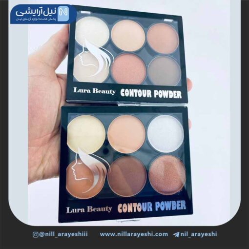پالت کانتور 6 رنگ‌ لورا بیوتی کد D4005
