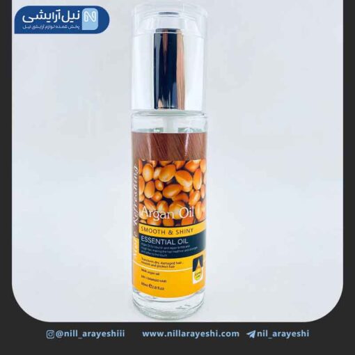 روغن مو آرگان مدل Smooth & shiny حجم 80 میل
