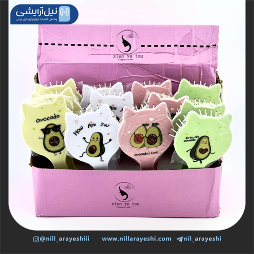 برس مو دسته دار گره باز کن گوش دار فانتزی شایاتو