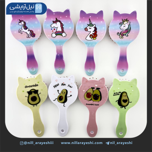 برس مو دسته دار گره باز کن گوش دار فانتزی شایاتو