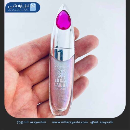 لیپ گلاس گلیتری نگین دار کیس بیوتی کد 03 - 70365