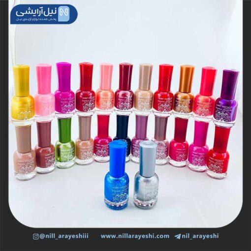 لاک رنگی مارکت مکیاچ کد W156 - maxx