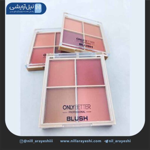 پالت رژگونه چهار رنگ انلی بتر کد D4011