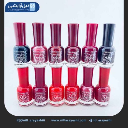 لاک ناخن مارکت مکیاچ کد W156 - RR