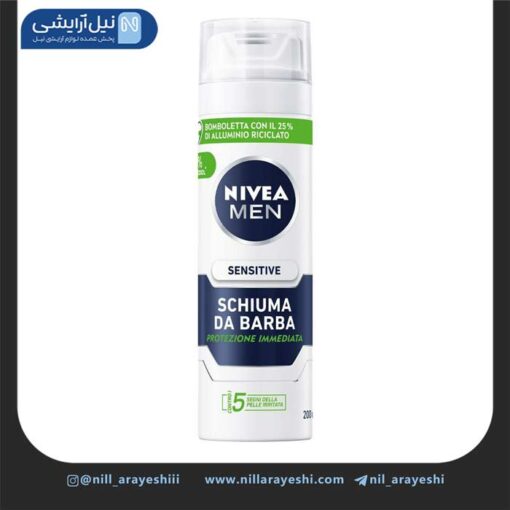 ژل اصلاح مردانه پوست حساس نیوآ 200 میل ( آلمان )