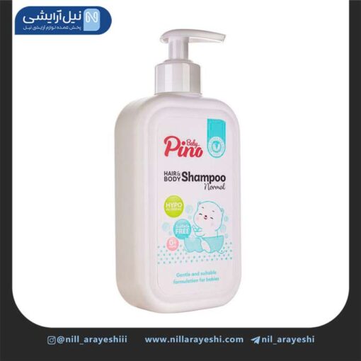 شامپو سر و بدن نوزاد و کودک بدون سولفات پینو بیبی 350 گرم