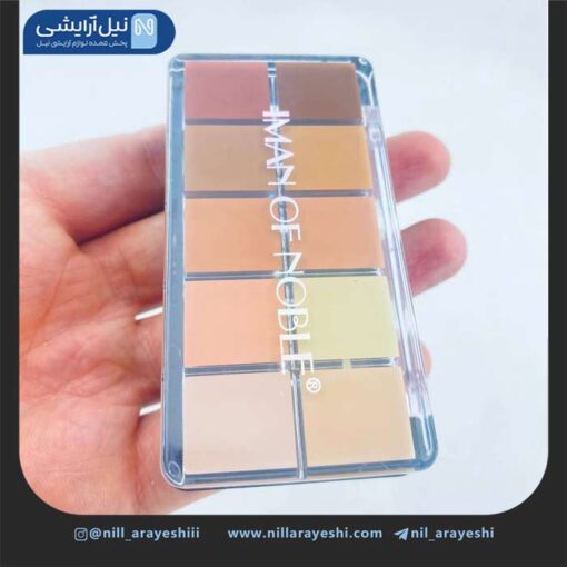 پالت کانسیلر و کانتور ده رنگ ایمن آف نوبل کد 6210A