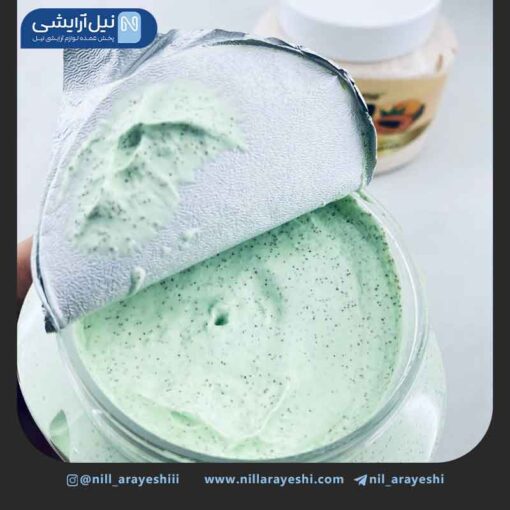 اسکراب شنی صورت کاسه ای هسپر 500 میل ( درب سفید )