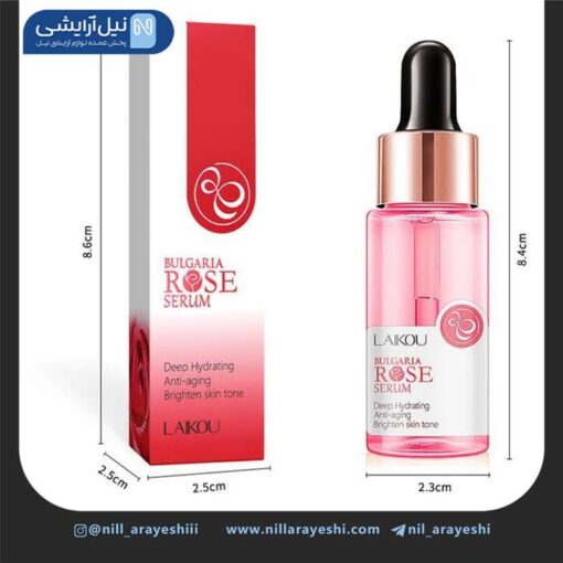 سرم صورت گل رز بلغاری لایکو کد Lk91057