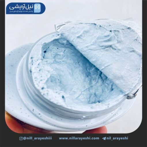 ماسک گچی صورت کاسه ای خاک رس هسپر 300 میل ( درب مشکی )