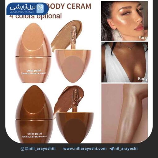 شیمر و هایلایتر اشکی بدن و صورت جولیا پاپ