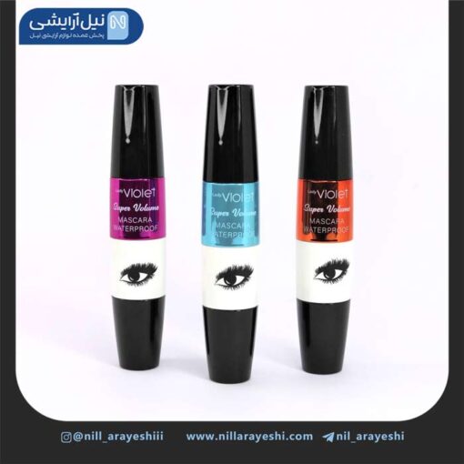 ریمل چشمی سه فرچه لیدی ویولت کد A0263