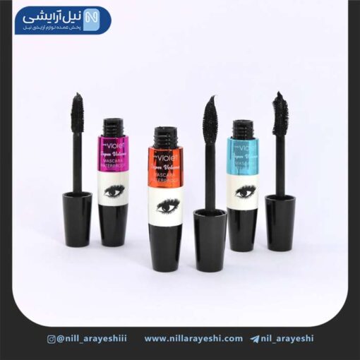 ریمل چشمی سه فرچه لیدی ویولت کد A0263