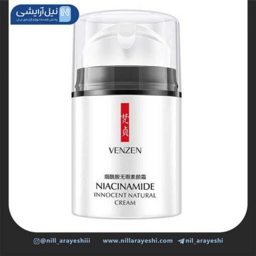 کرم دست و صورت پمپی نیاسینامید ونزن کد Fz29015