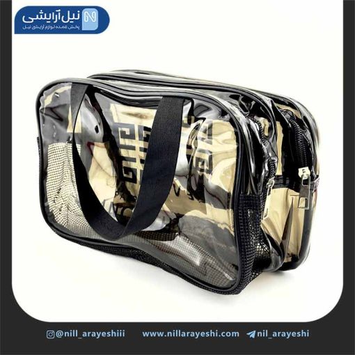 کیف آرایشی سایز متوسط واش بگ ( مستطیلی )